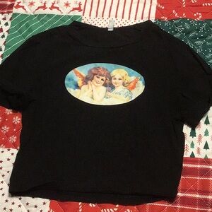 Black Angel Graphic Tee